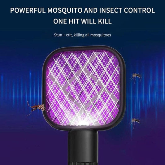 electric Mini USB Musquito Killer Racquet Lamp-Wireless Night Bulb in Effective Insect Catcher ( Random Color)